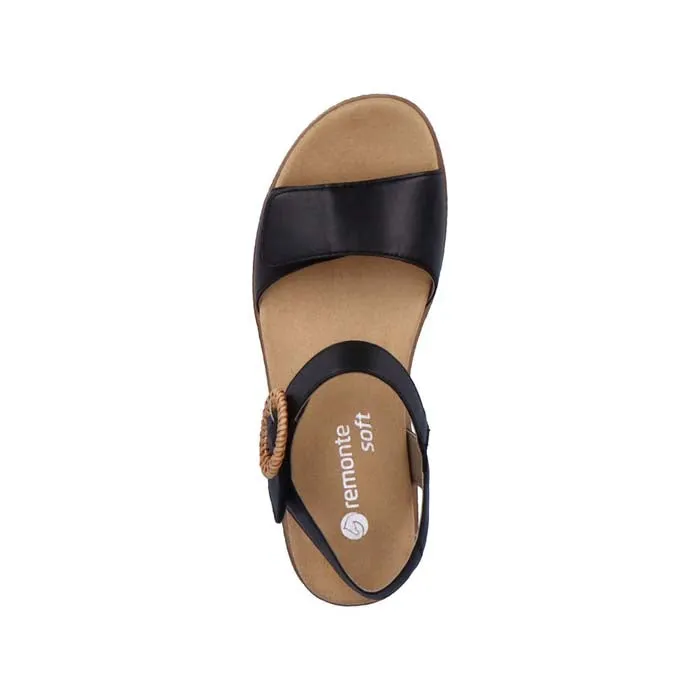 Sandal Organization Womens Remonte Jocelyn 52 in Black