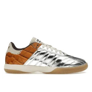 Adidas Samba Millennium Wales Bonner Silver Metallic Yellow Croc Ankle Guard Skater Grip