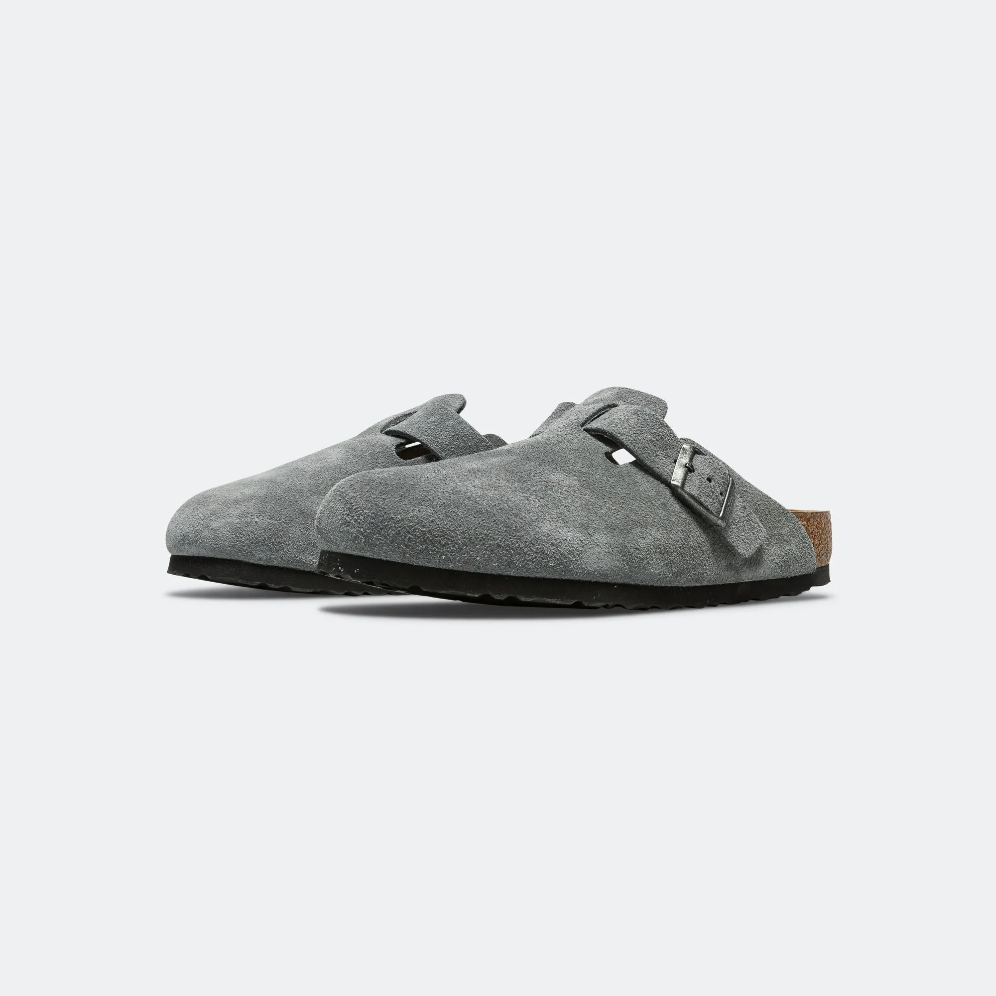 Trend Alert Ankle Soft Boston SFB - Basalt Grey Suede Leather