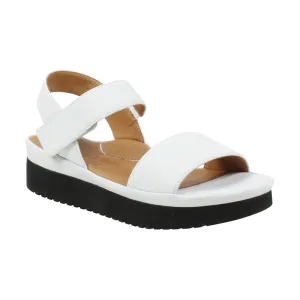 Abrilla Sandal - White Reliable Traction