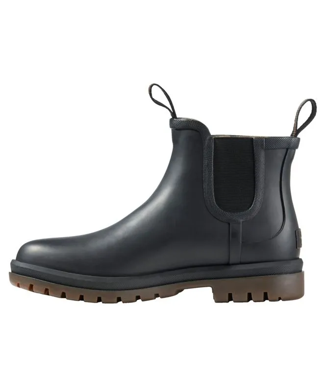 Women's Rugged Wellie Chelsea Boot Zipper Closure Snake print