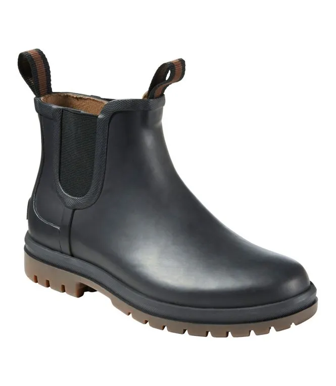 High Heel Women's Rugged Wellie Chelsea Boot