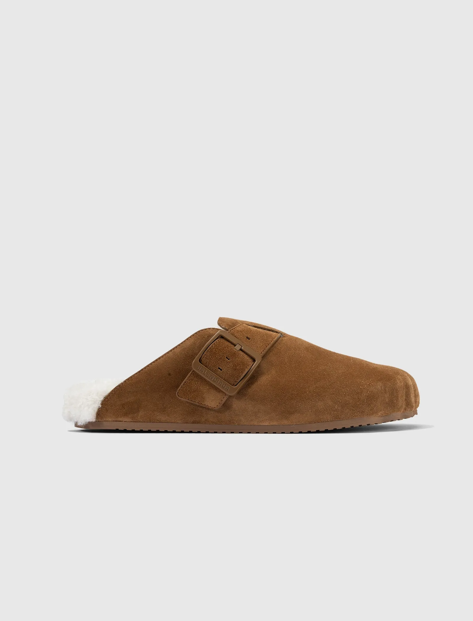 SUNDAY MULE "TAN SUEDE" Lightweight Flats Spring Shine