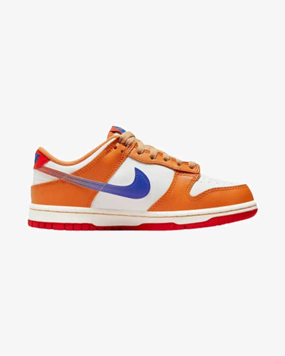 NIKE DUNK LOW GS ORANGE BLUE light texture Coast Step