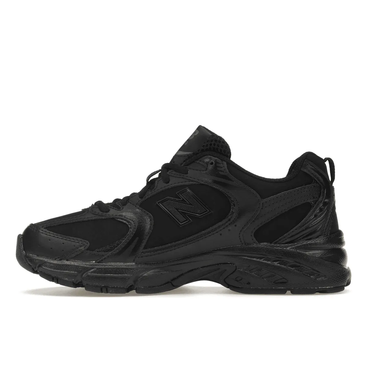 Comfort Socks New Balance 530 Triple Black Leather