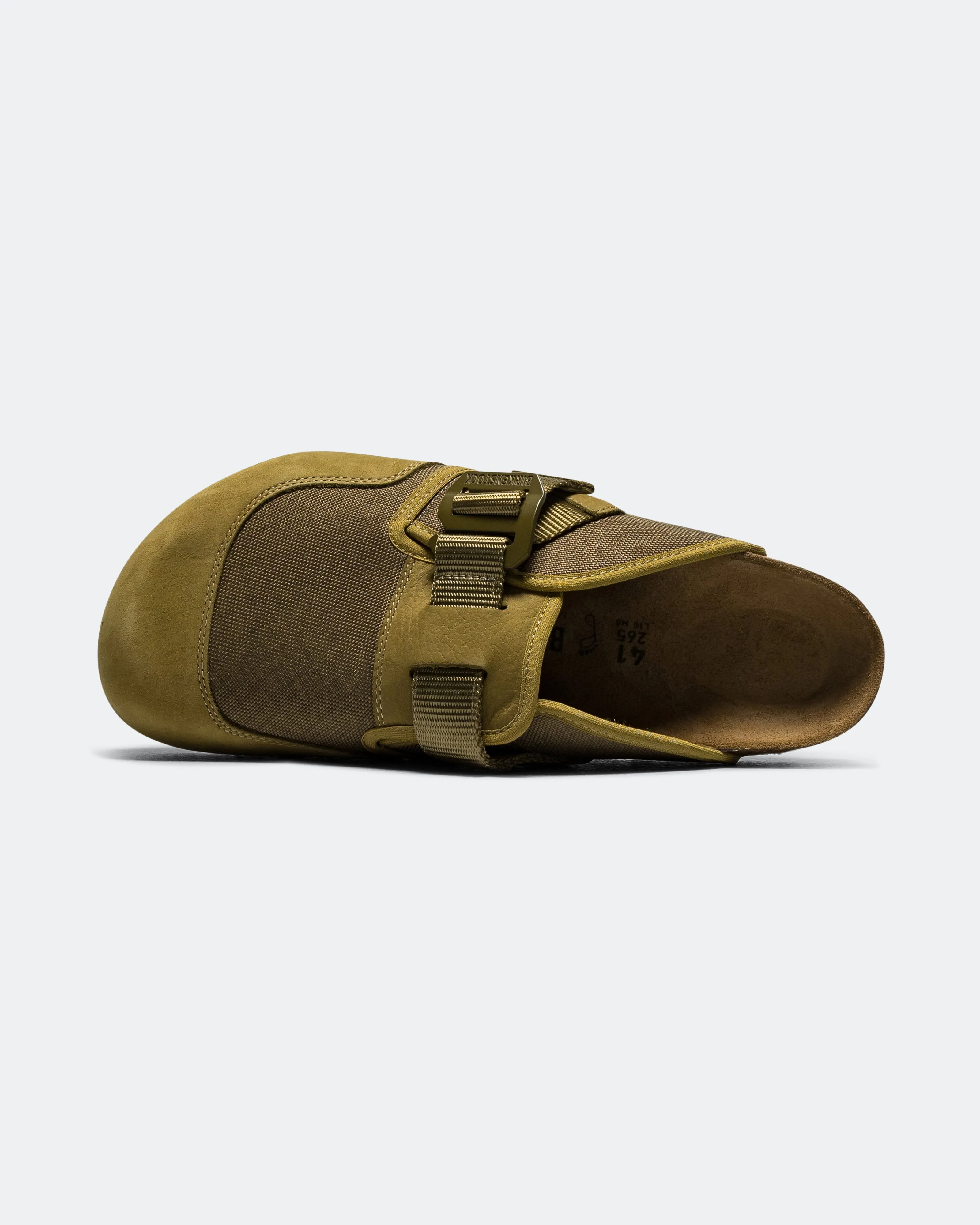 Boston Nova - Pine Green Nubuck Leather/Textile Weekend Style