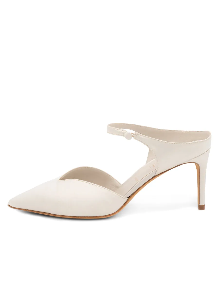 Shyla Pointed Toe Pump White