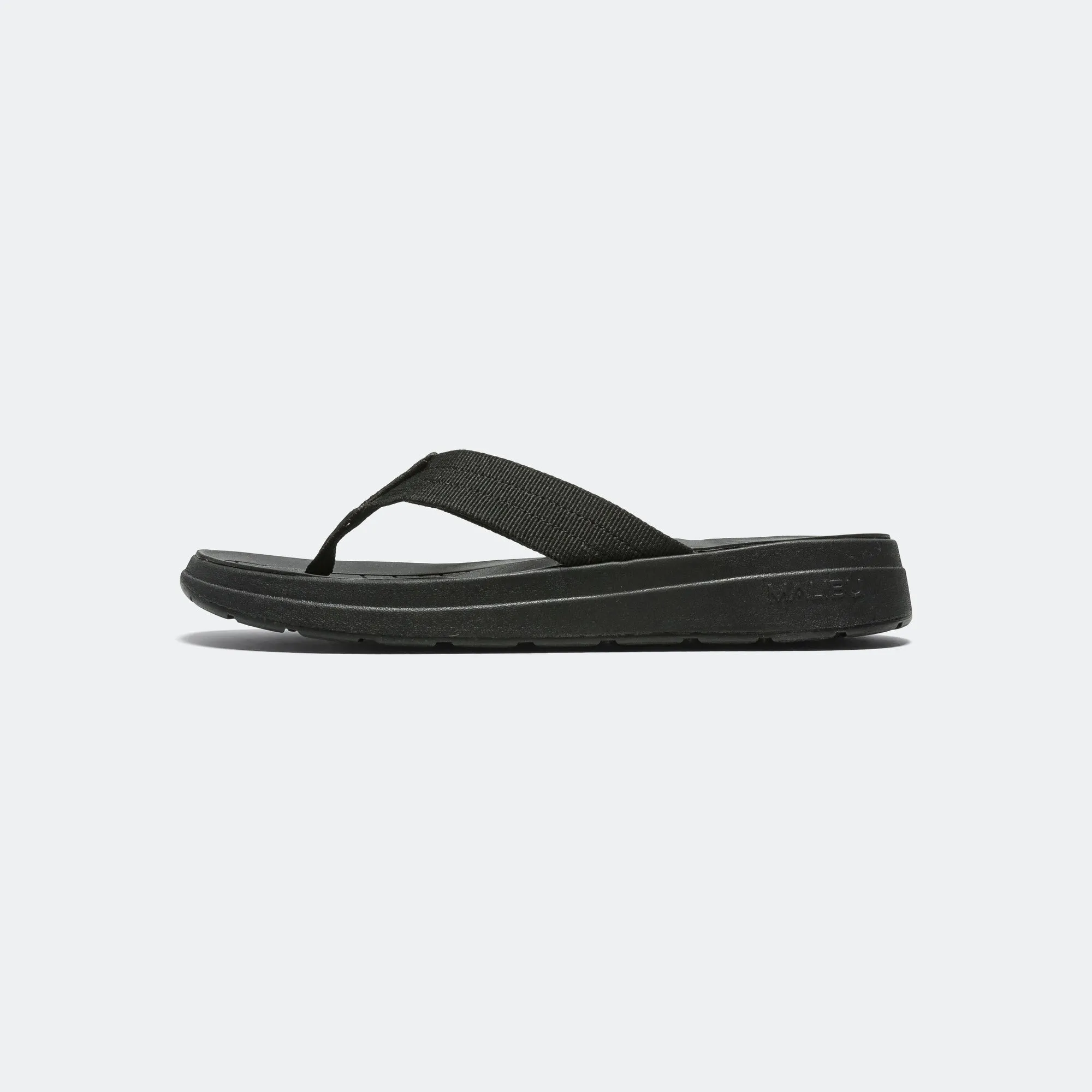 Surfrider - Black Sleek Sandals for Men
