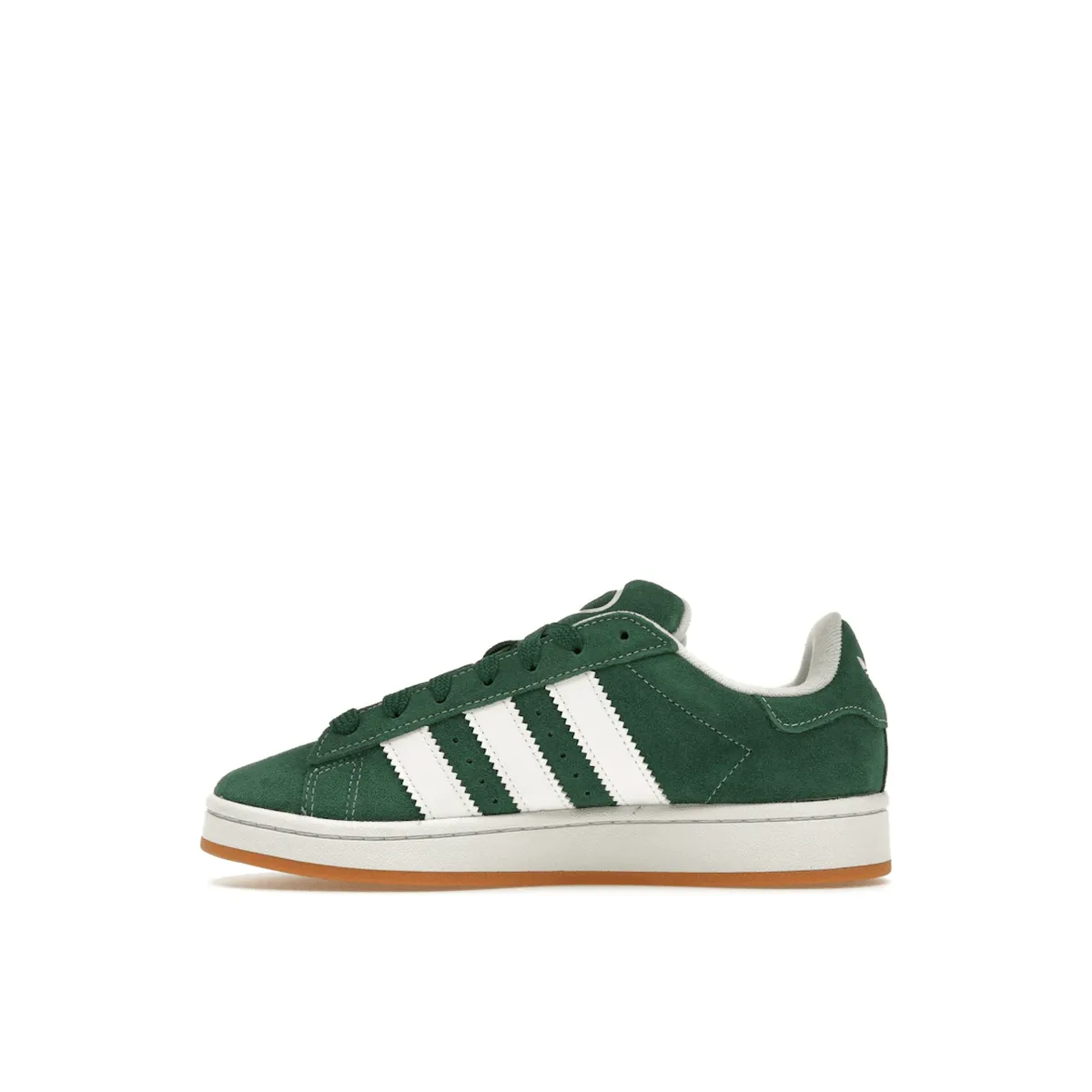Urban Comfort Loafers style Adidas Campus 00s Dark Green White