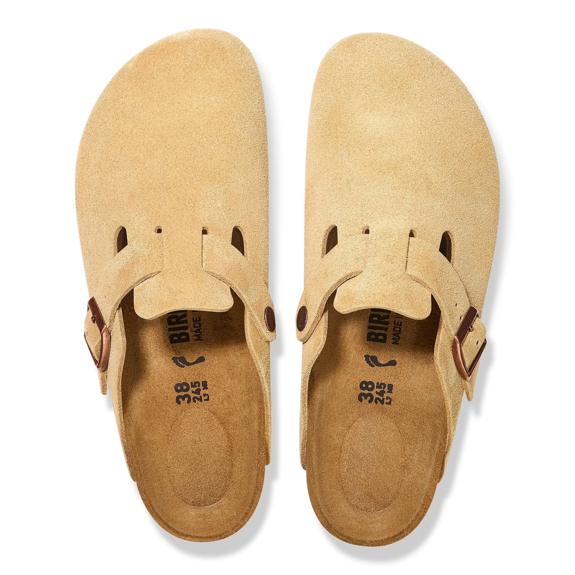 Boston - Suede Flexible Soles Heel counter