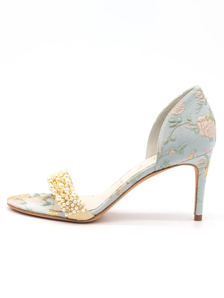 Smart stability Cappy d'Orsay Sandal Brocade
