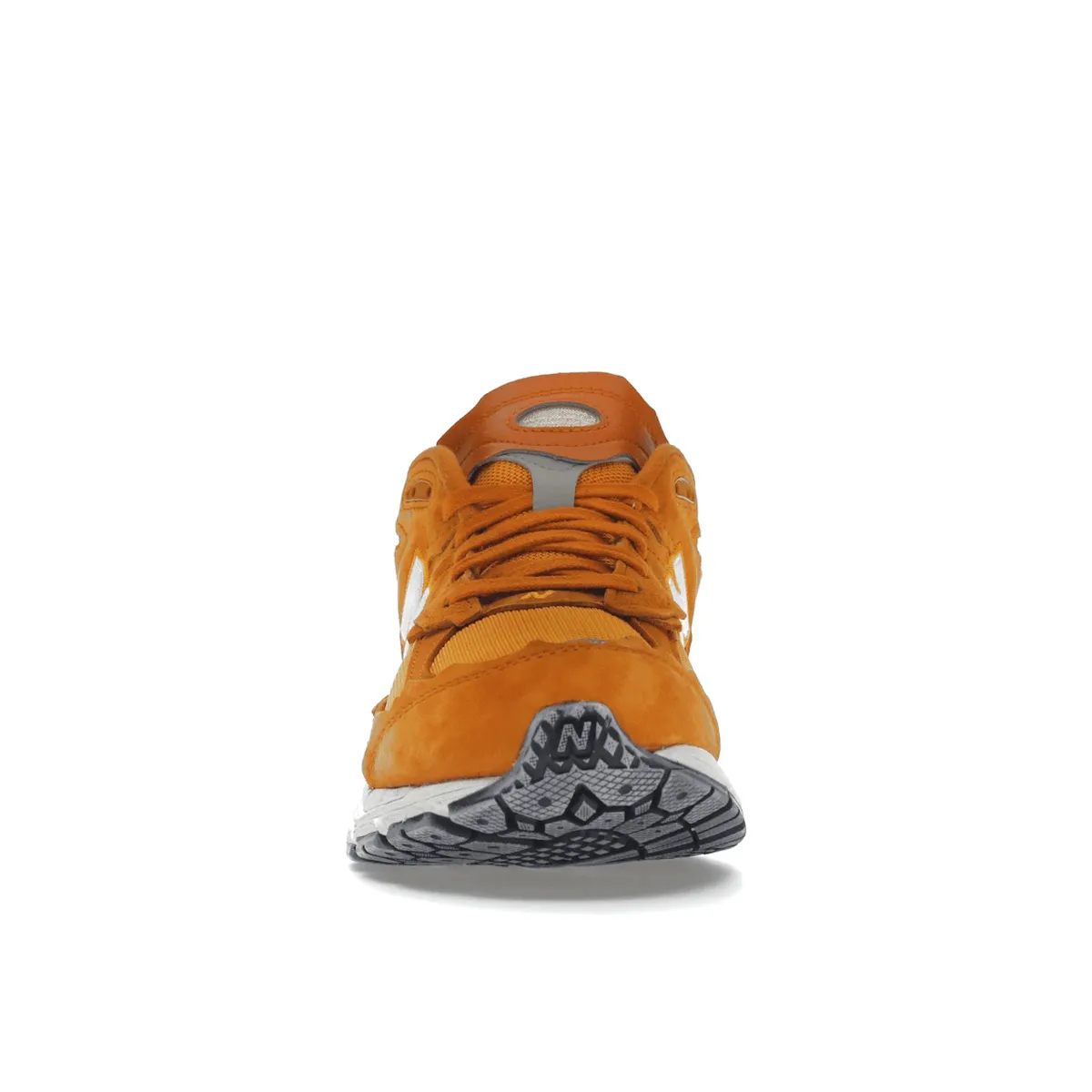New Balance 2002R Protection Pack Vintage Orange prosthetic user
