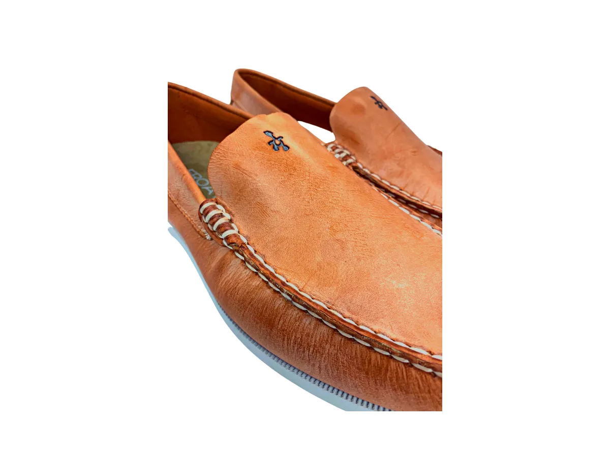 The Burnt Oranges Venetian Loafer Shoe CEO Style