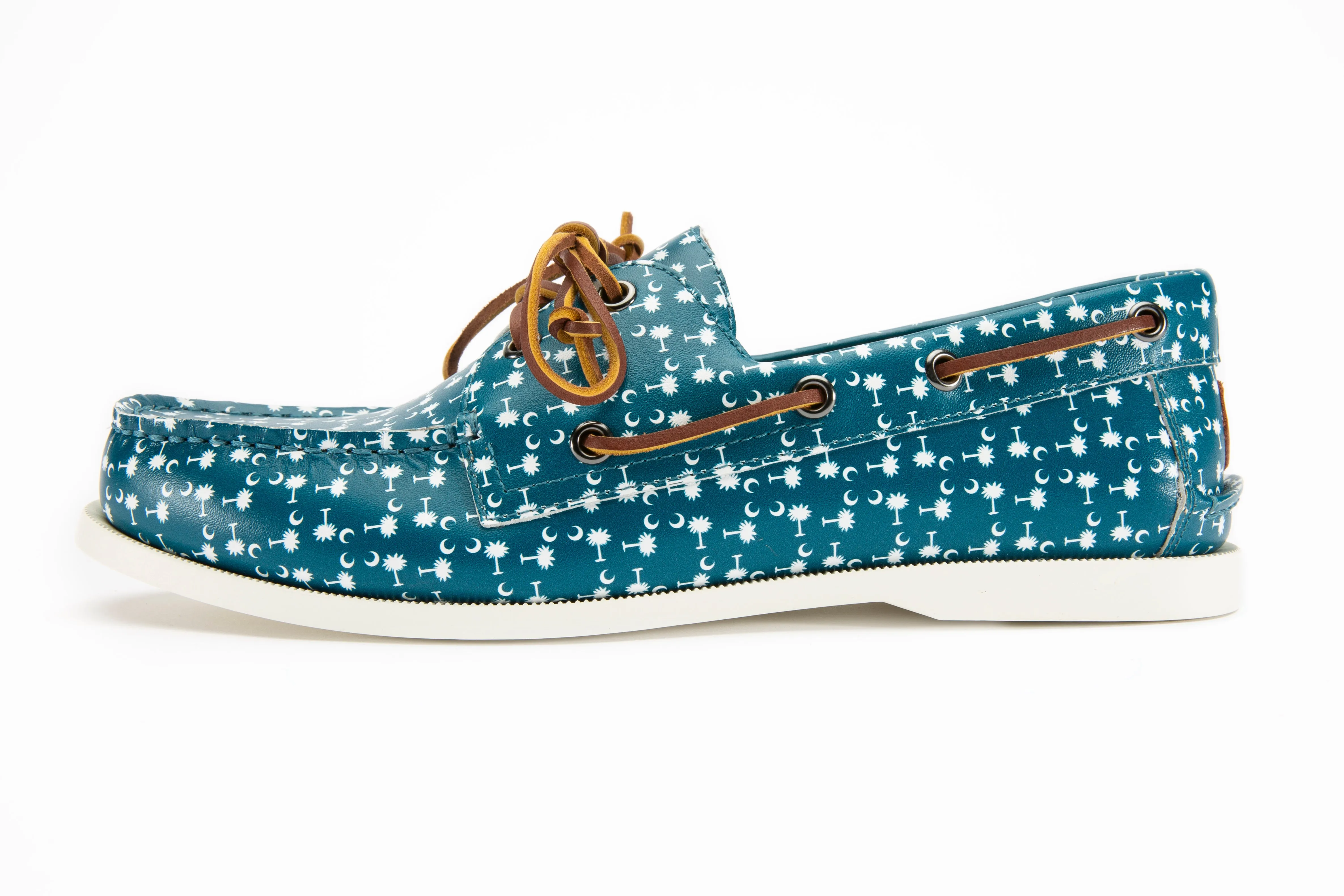 Grip Step Instant Fit The Charleston Blues Boat Shoe