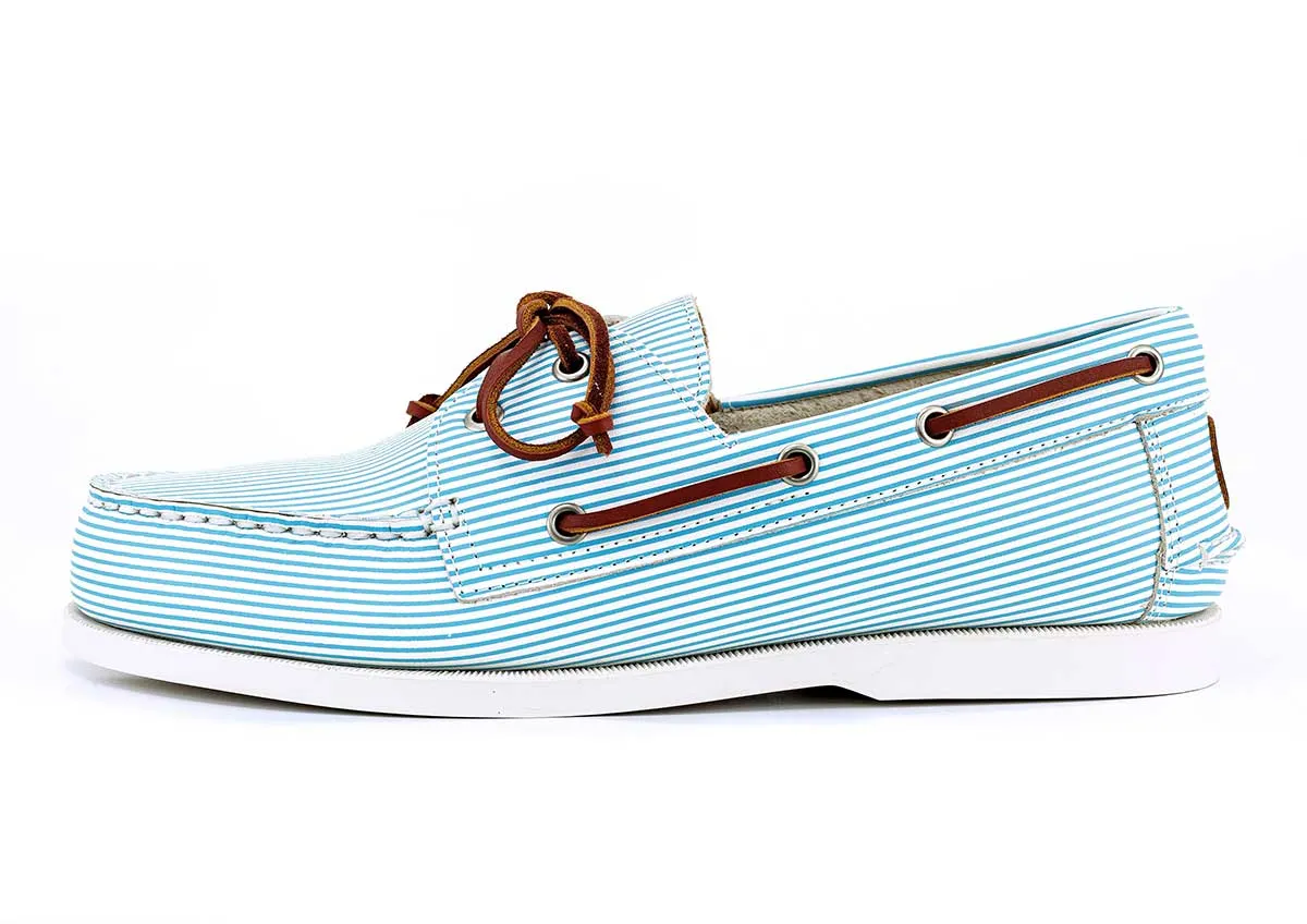 Beach Glow Support Glow The Classic Hinder Seersuckers Boat Shoe