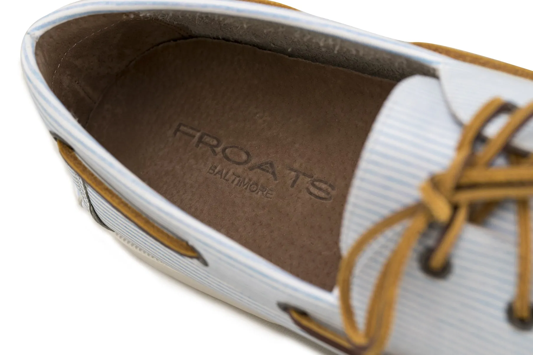 The Classic Seersuckers Boat Shoe Gym Street