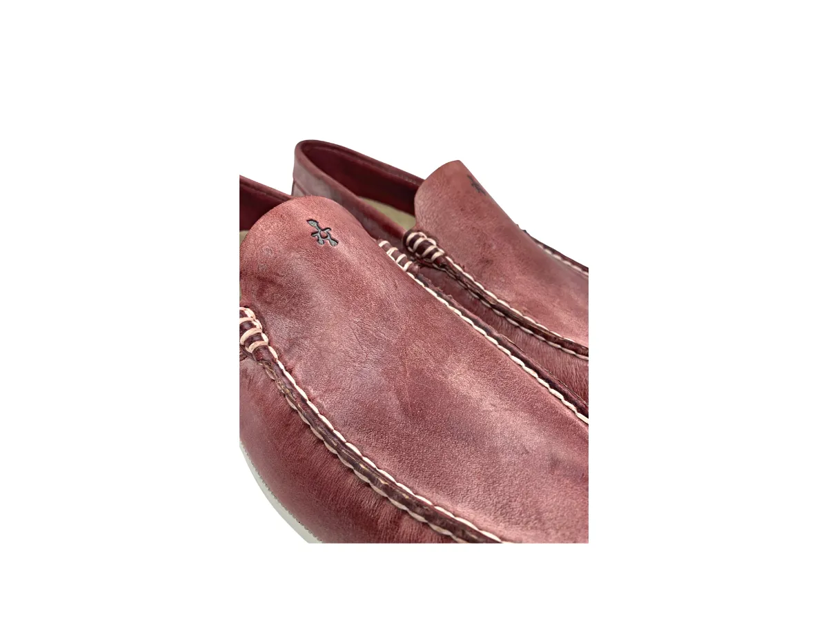 Street Mood The Crimson Reds Venetian Loafer Shoe