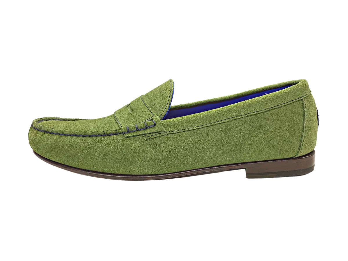 The Crocodile Suedes Penny Loafer Shoe Nordic Line