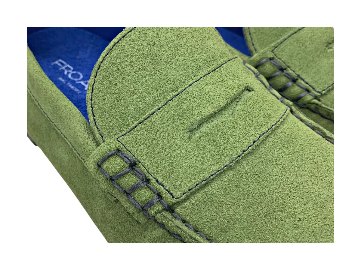 Smart Fit The Crocodile Suedes Penny Loafer Shoe
