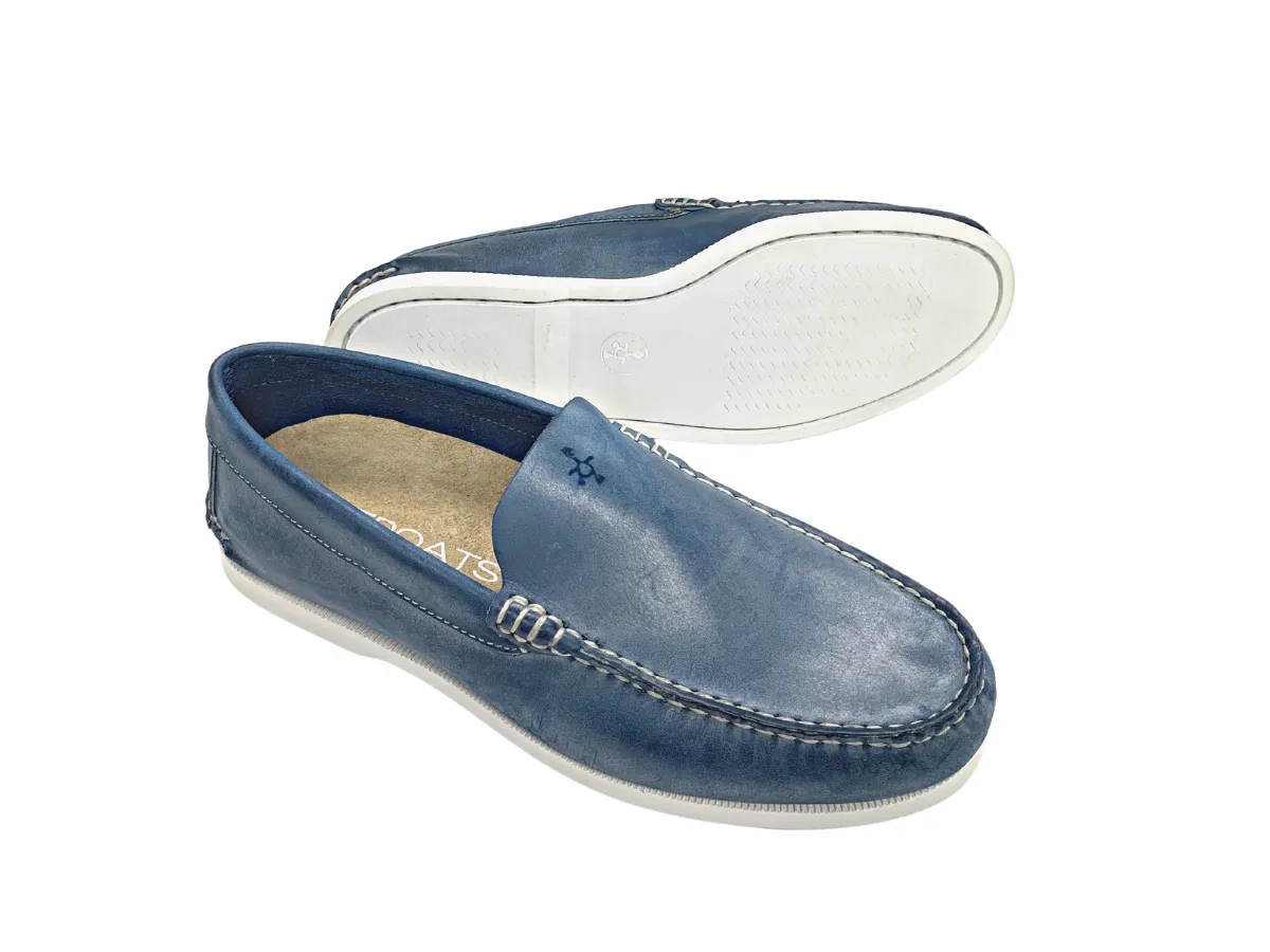 Soft Comfort Fit The Denim Blues Venetian Loafer Shoe