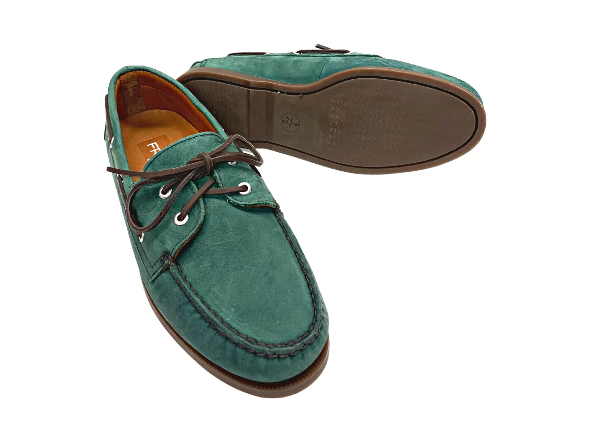 Comfortable Walking Arch Fit The Forest Greens Boat Shoe