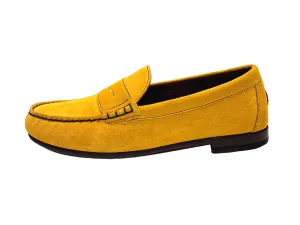 The Marigold Suedes Penny Loafer Shoe Flex Path Classic Padding