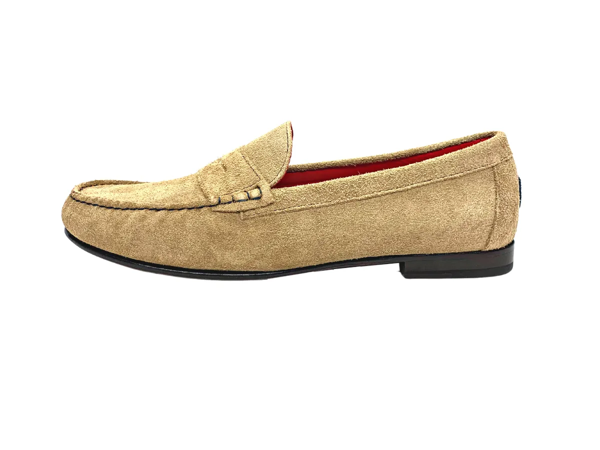 Contemporary Look Clear Way The Sandstorm Suedes Penny Loafer Shoe