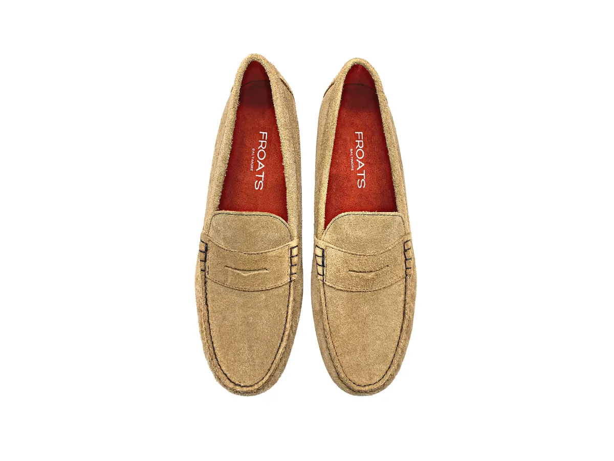 Comfort Zone The Sandstorm Suedes Penny Loafer Shoe