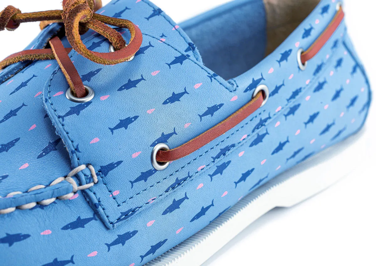 Comfortable Footbed The Sharks and Minnows Boat Shoe