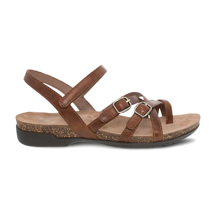 Womens Dansko Roslyn in Tan Casual Sandals Breathable Design