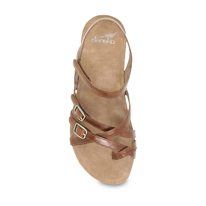 Womens Dansko Roslyn in Tan Weekend Style Stay Casual
