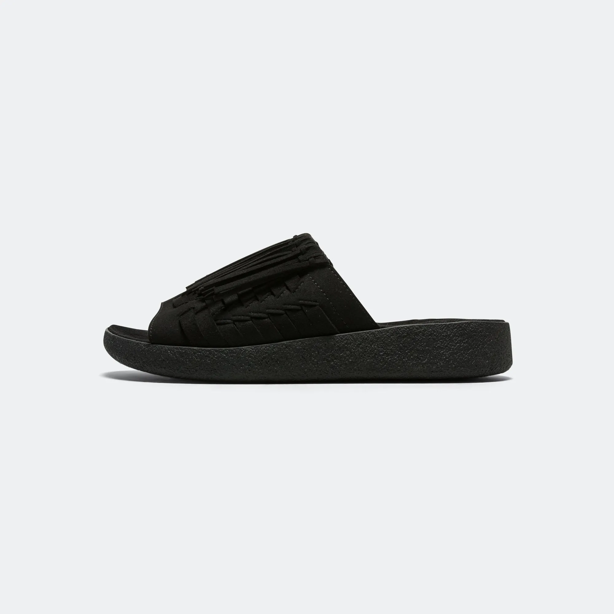 Mesh Walking Comfort Thunderbird Thatch Slide - Black