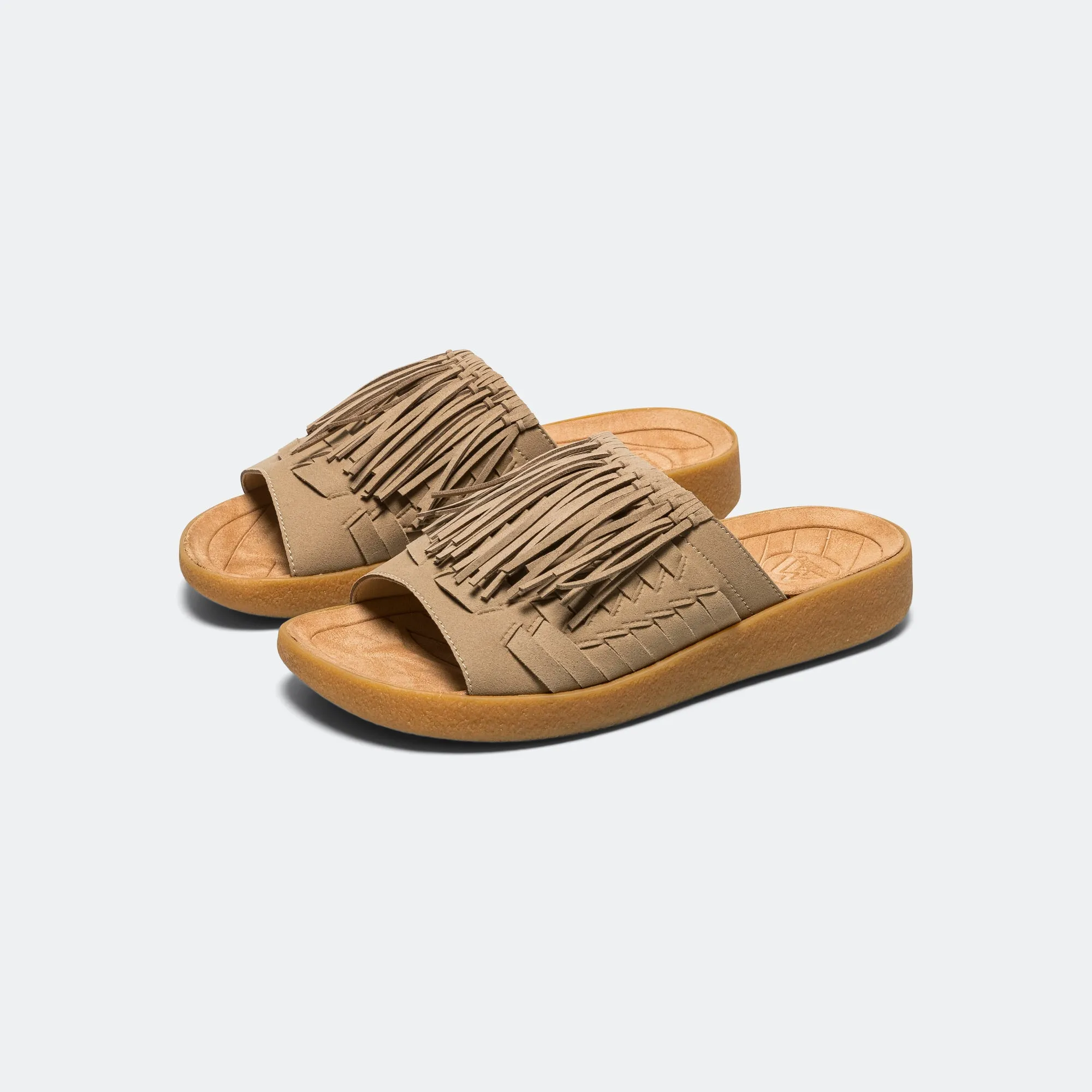 Casual Footwear for Men Everyday Cool Thunderbird Thatch Slide - Taupe/Tan