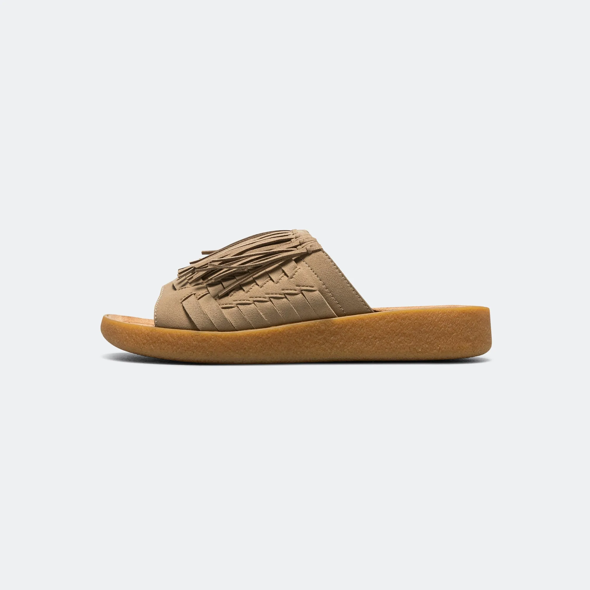 Trendy Flip-flops Thunderbird Thatch Slide - Taupe/Tan