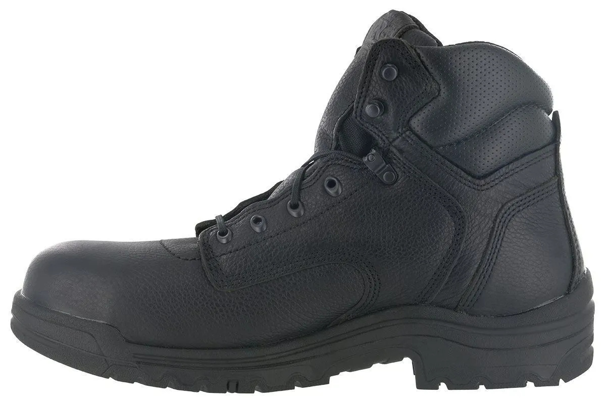 Heavy Duty Performance Pull On Style Timberland PRO Titan 6 Inch Alloy Toe Boot Black