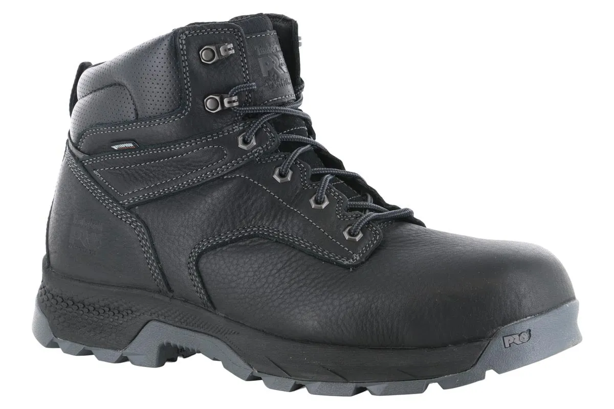 synthetic sole Timberland PRO Titan EV 6" Composite Toe WP Boot Black