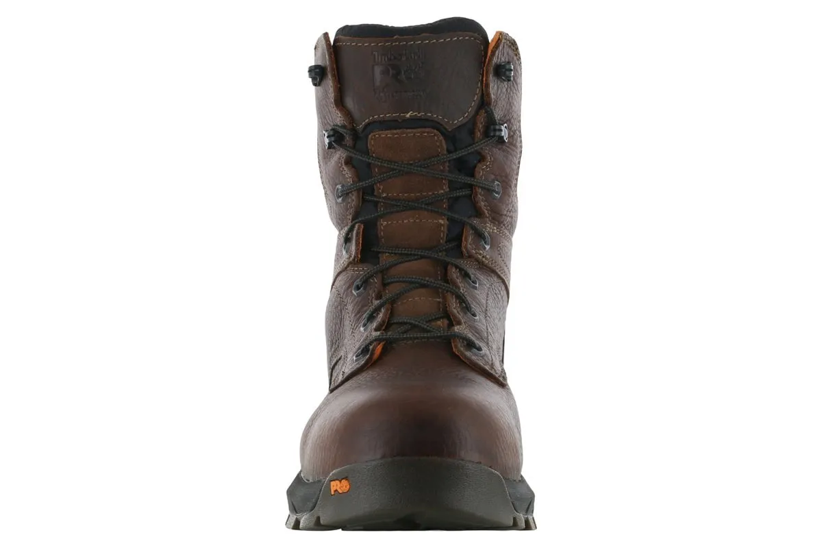 Travel Timberland PRO Titan EV 8" Composite Toe Waterproof Boot Brown