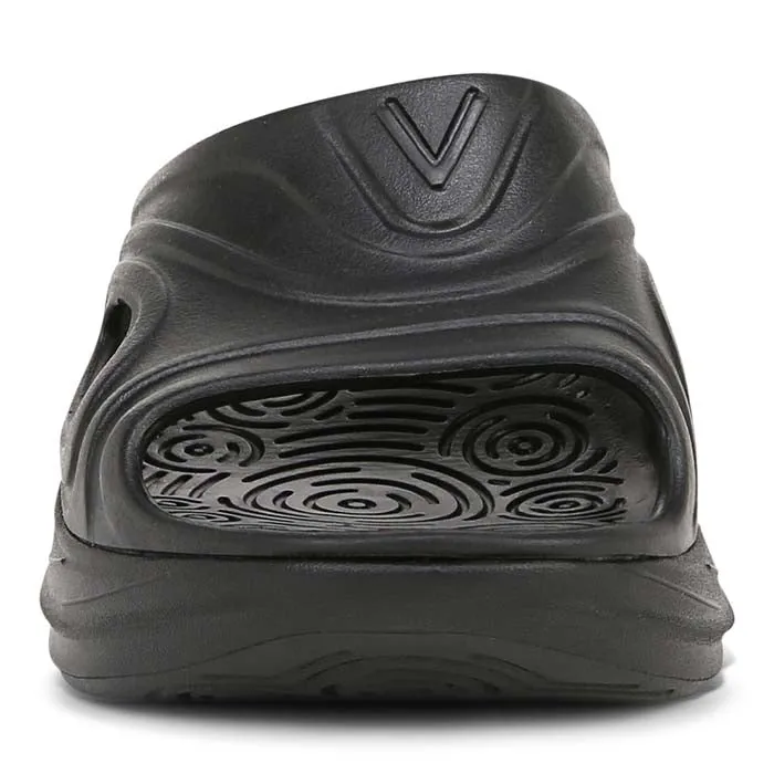 Womens Vionic Cove RX in Black Purple Soft Lounge Mood