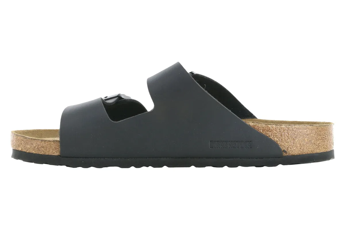 Birkenstock Arizona Soft Footbed Birko-Flor Black Summer Footwear for Men