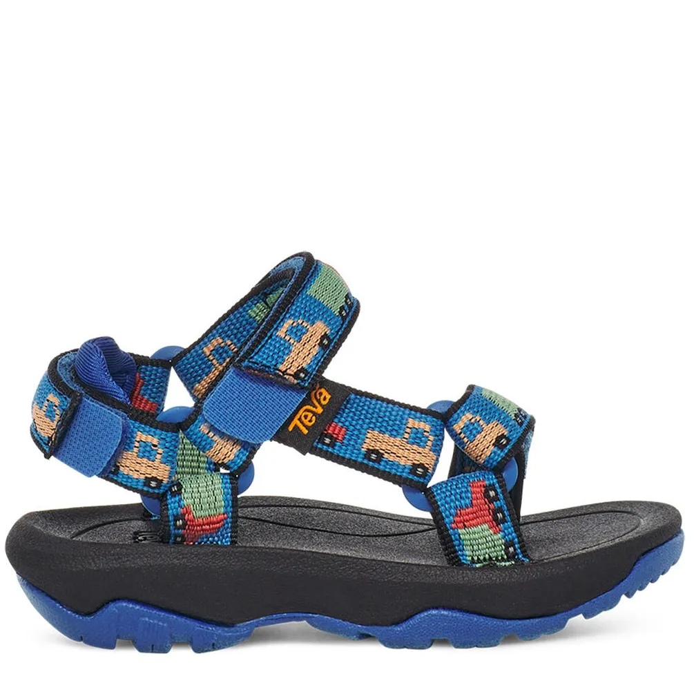 TODDLERS' HURRICANE XLT 2 heel cup hook and loop closure