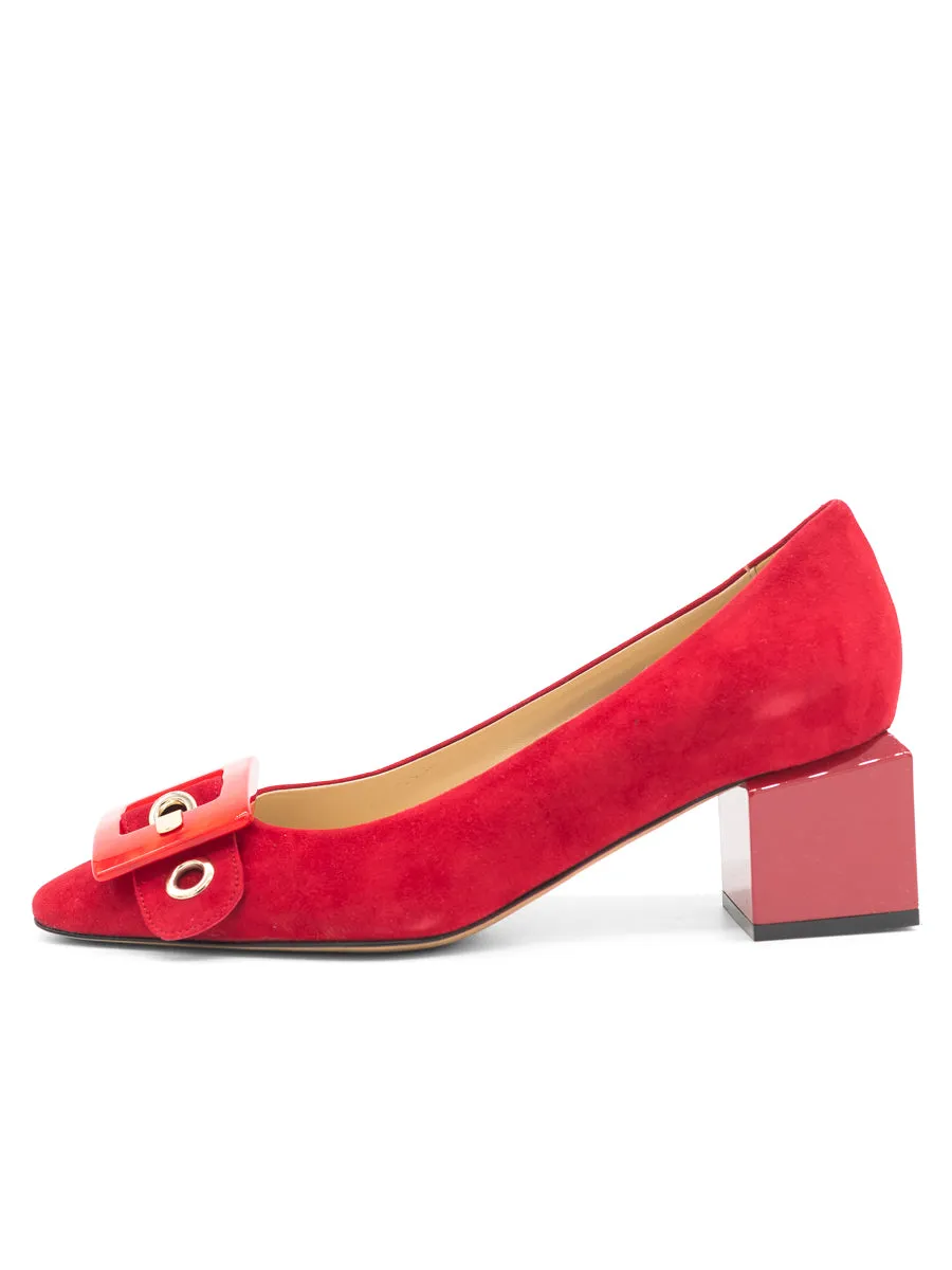 Nuri Block Heeled Pump student - style