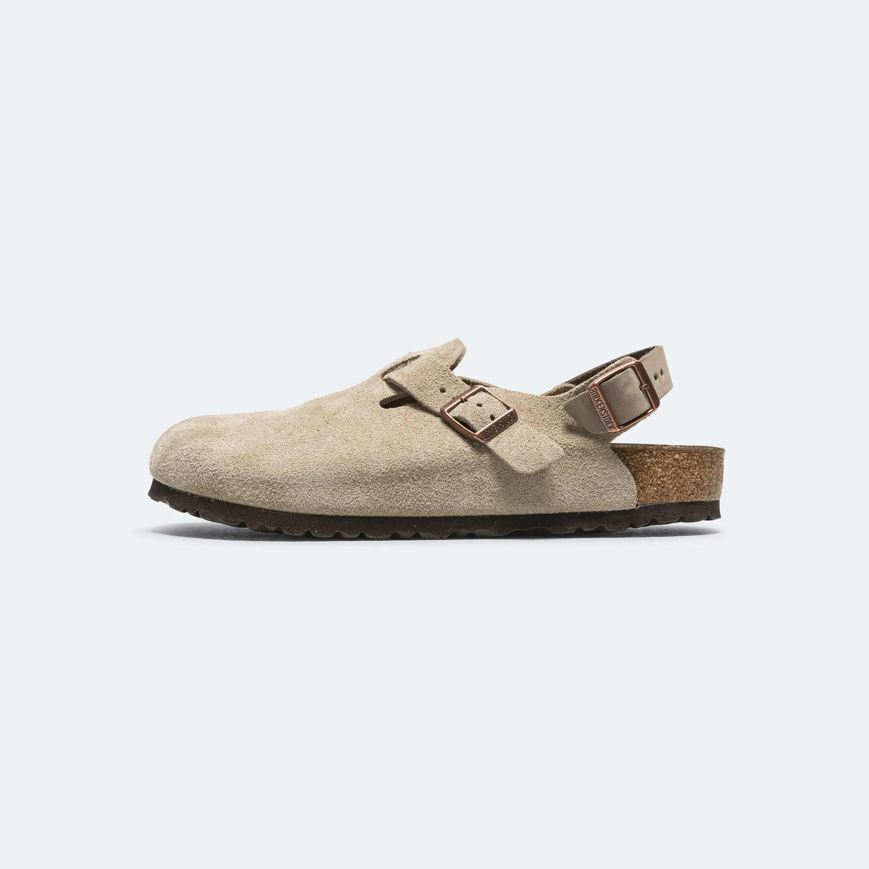 Anti Odor Functional Walking Shoes Tokio - Taupe Suede Leather