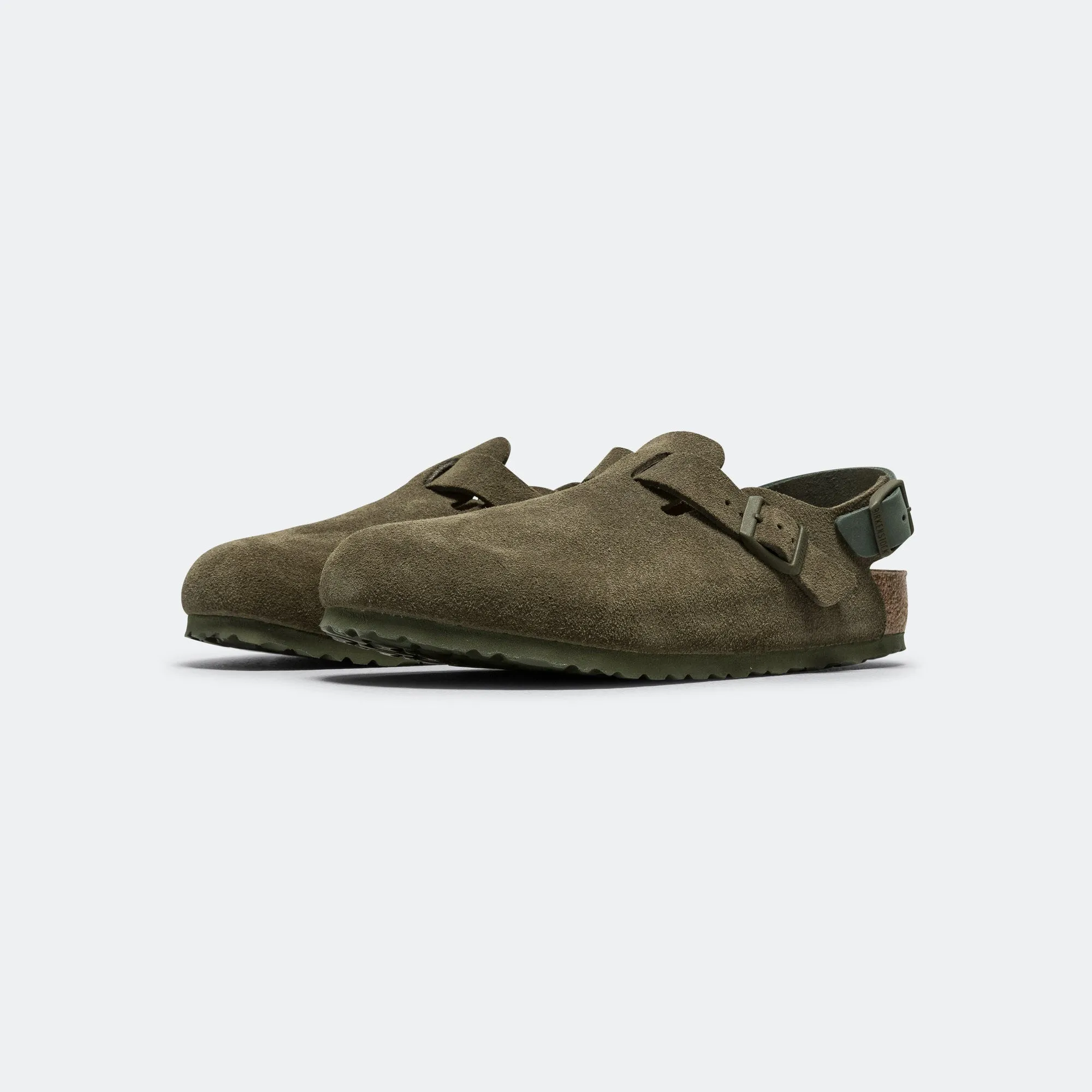 All Day Outfit Friendly Tokio - Thyme Suede Leather