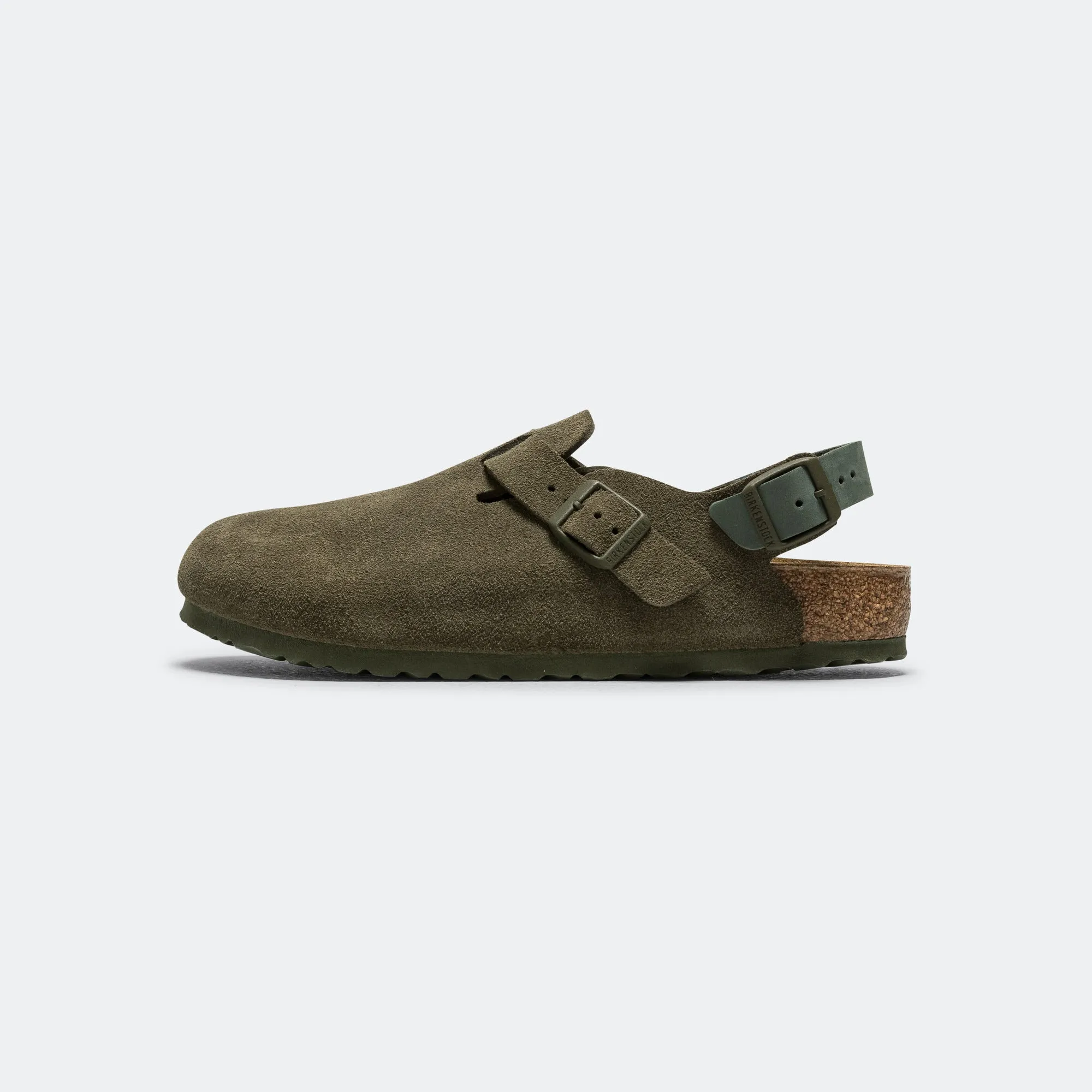 Tokio - Thyme Suede Leather Active Day Errand Style