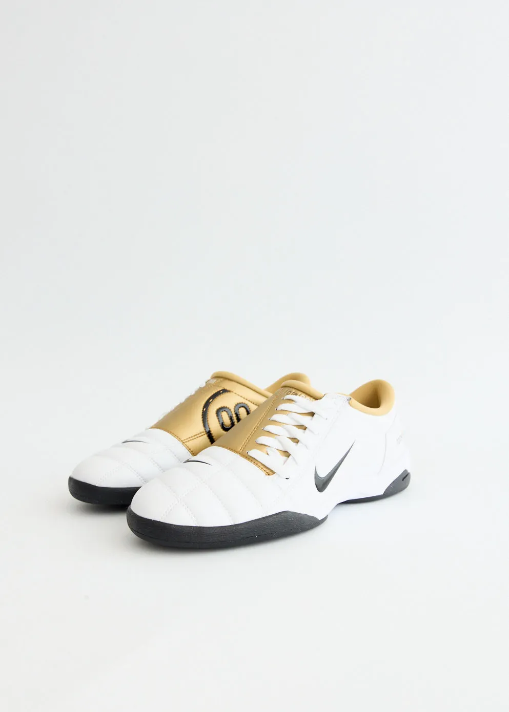 Fashionable Look Minimal Touch Total 90 'White Metallic Gold' Sneakers