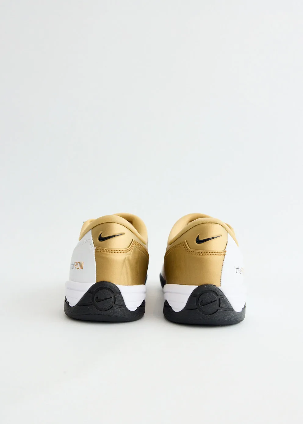 Gentle Walk Total 90 'White Metallic Gold' Sneakers