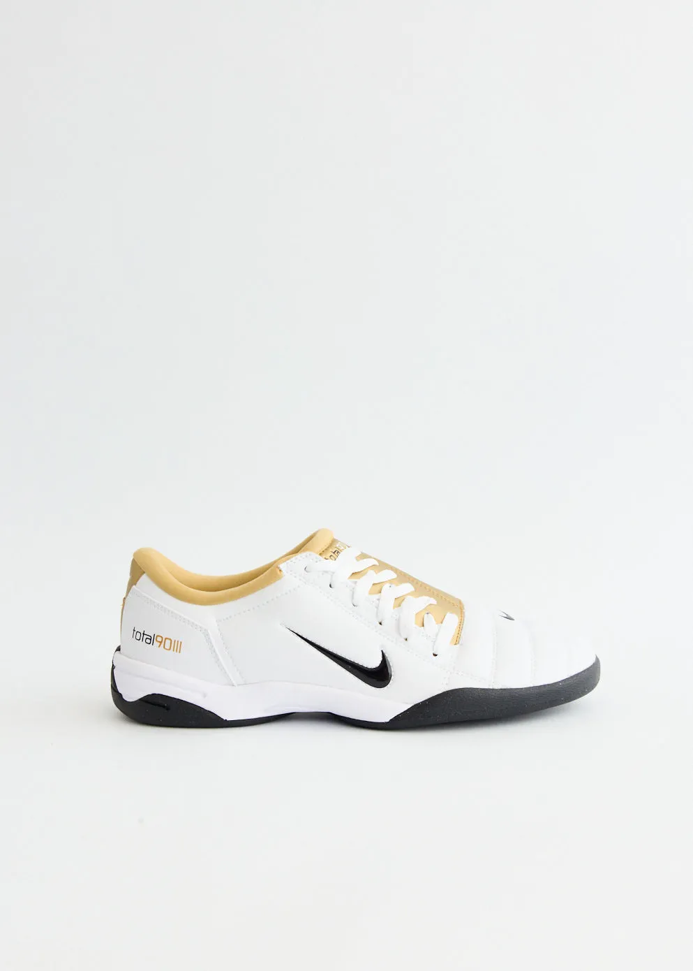 Freedom Walk Flat Base Total 90 'White Metallic Gold' Sneakers