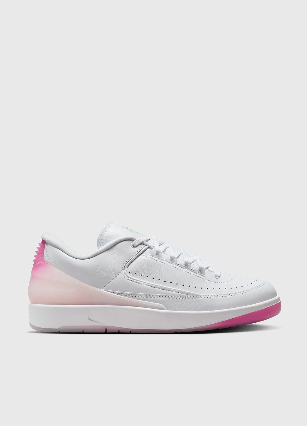 Air Jordan 2 Low 'Cherry Blossom' Sneakers Foot Style Wrinkle-Resistant