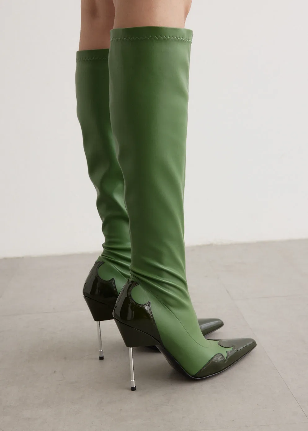 River Hike Fast Errand x Gia Borghini Charleston Boots