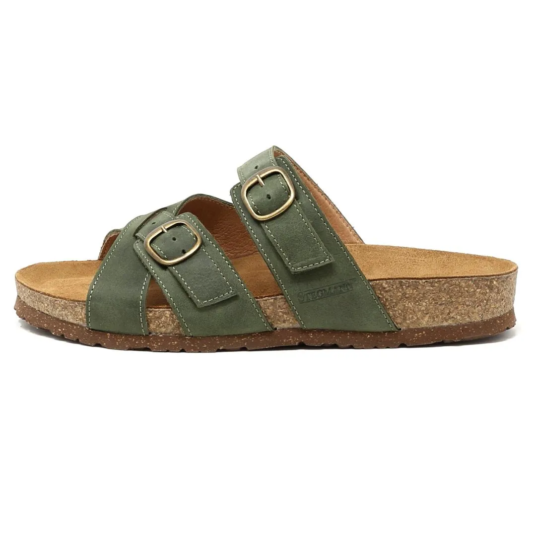 Women's Heidi Leather Sandal - Medium Summer Footwear
